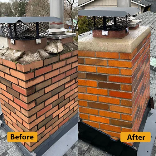 Chimney Crown Repair Tolland
